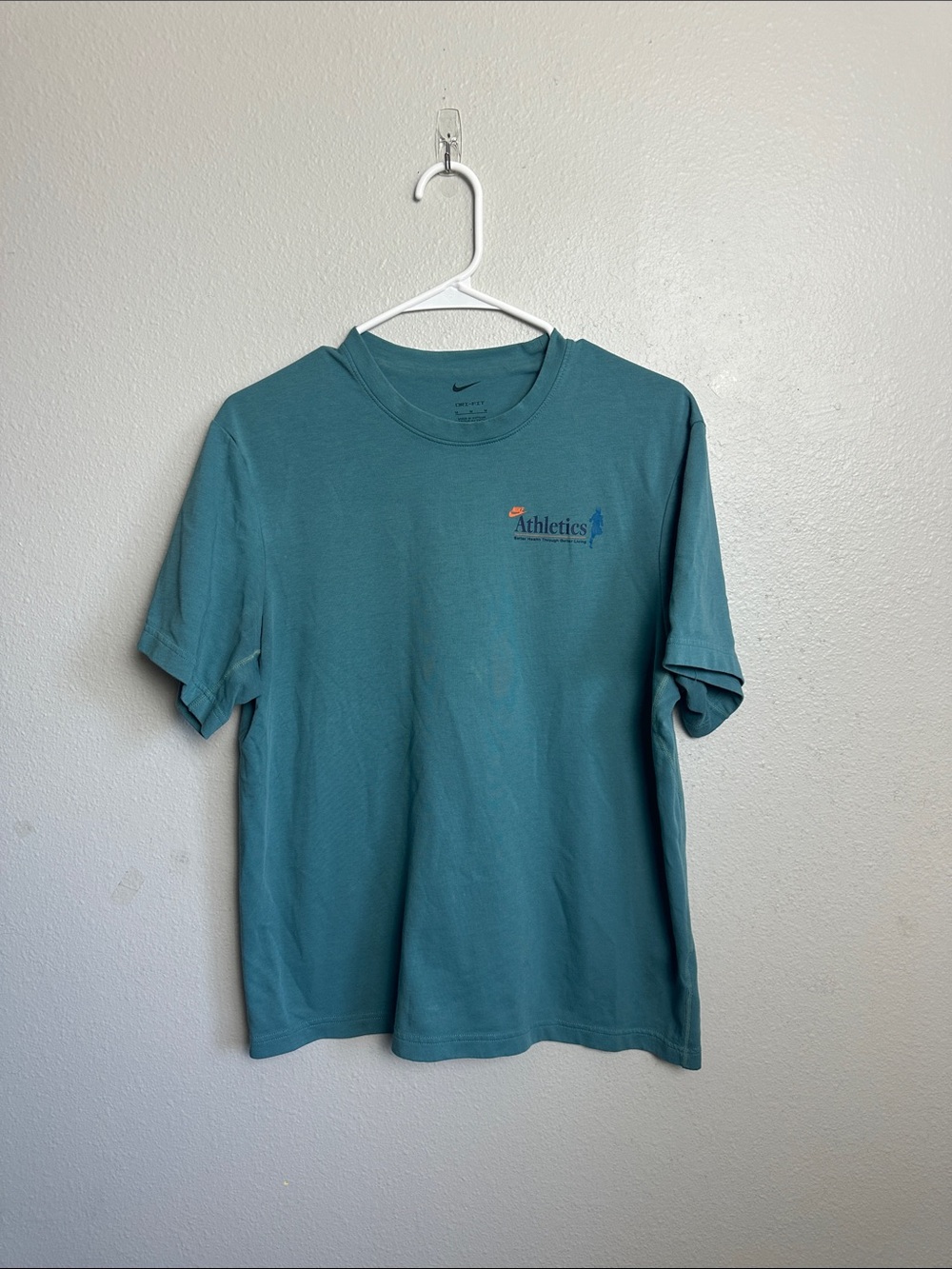 Nike Men’s Teal Athletics Short Sleeve Tee